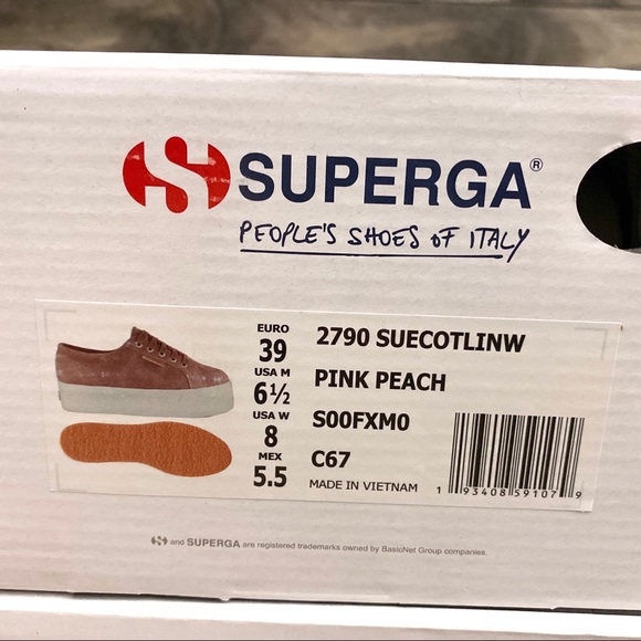 NIB Superga 2790 Suecotlinw Platform Sneaker - Picture 9 of 10